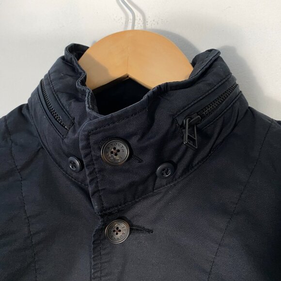 Beauty & Youth by United Arrows Light Utility Cargo Shacket Black men's size M - Picture 4 of 8